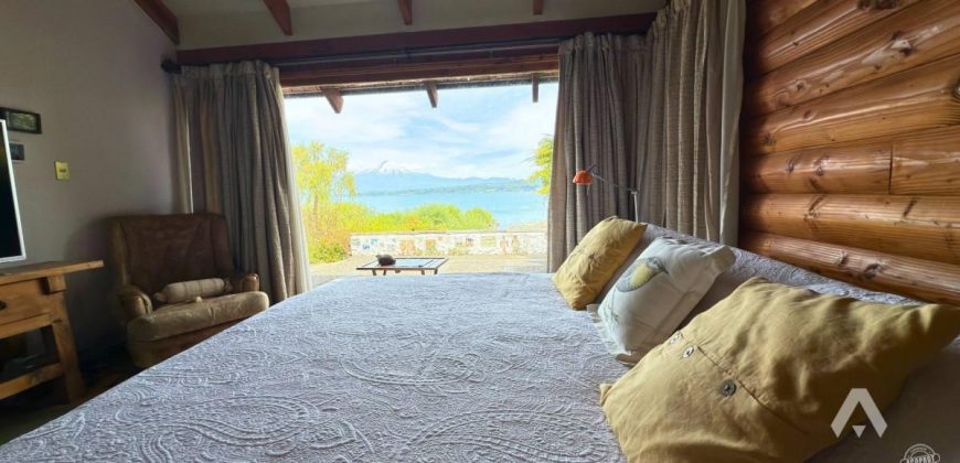 Casa en parcela en venta en Villarrica con acceso al lago