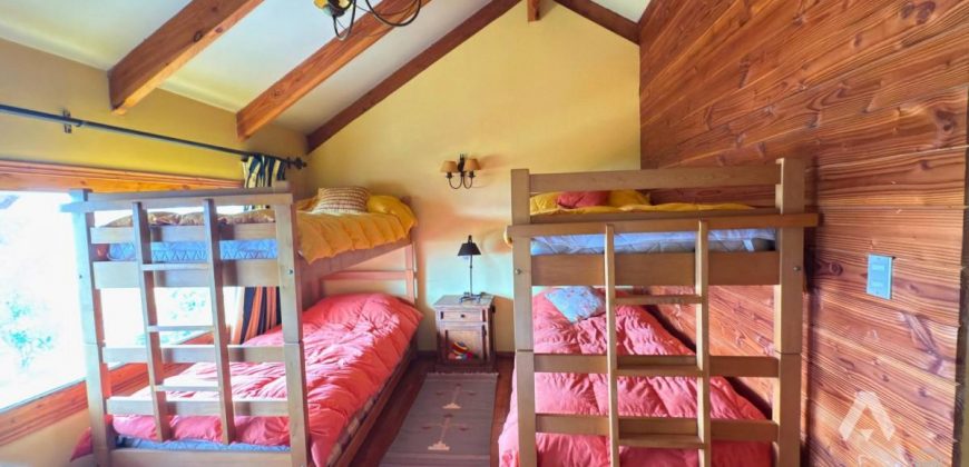 Casa en parcela en venta en Villarrica con acceso al lago