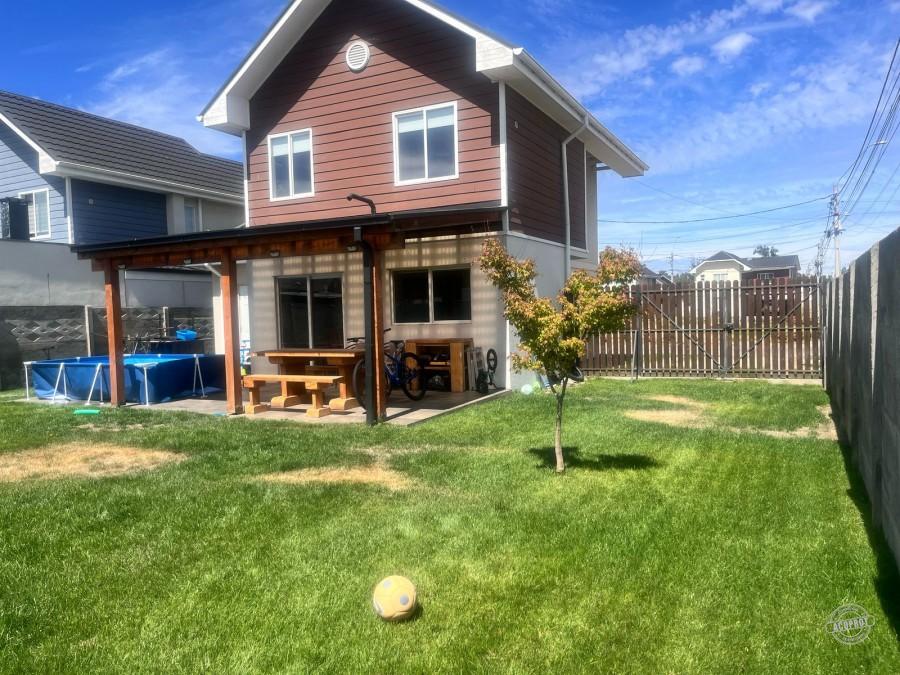 VENDEMOS HERMOSA CASA EN CONDOMINIO, GRAN PATIO EN TEMUCO