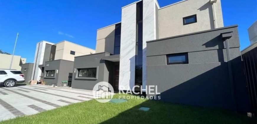 SE ARRIENDA MODERNA Y EXCLUSIVA CASA MEDITERRANEA EN CONDOMINIO BELO HORIZONTE