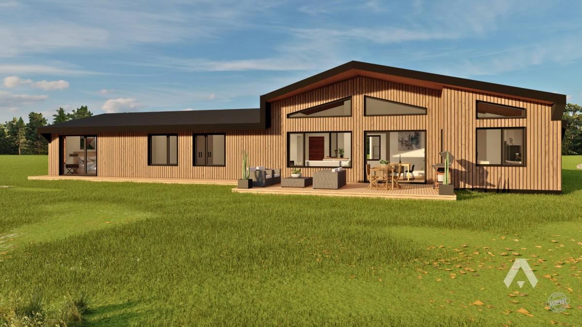 Casa en verde en venta en Pitrufquén