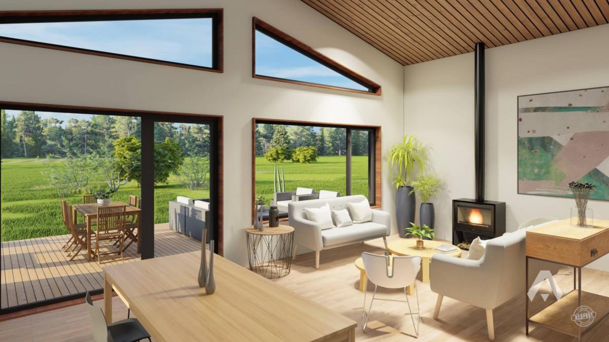 Casa en verde en venta en Pitrufquén