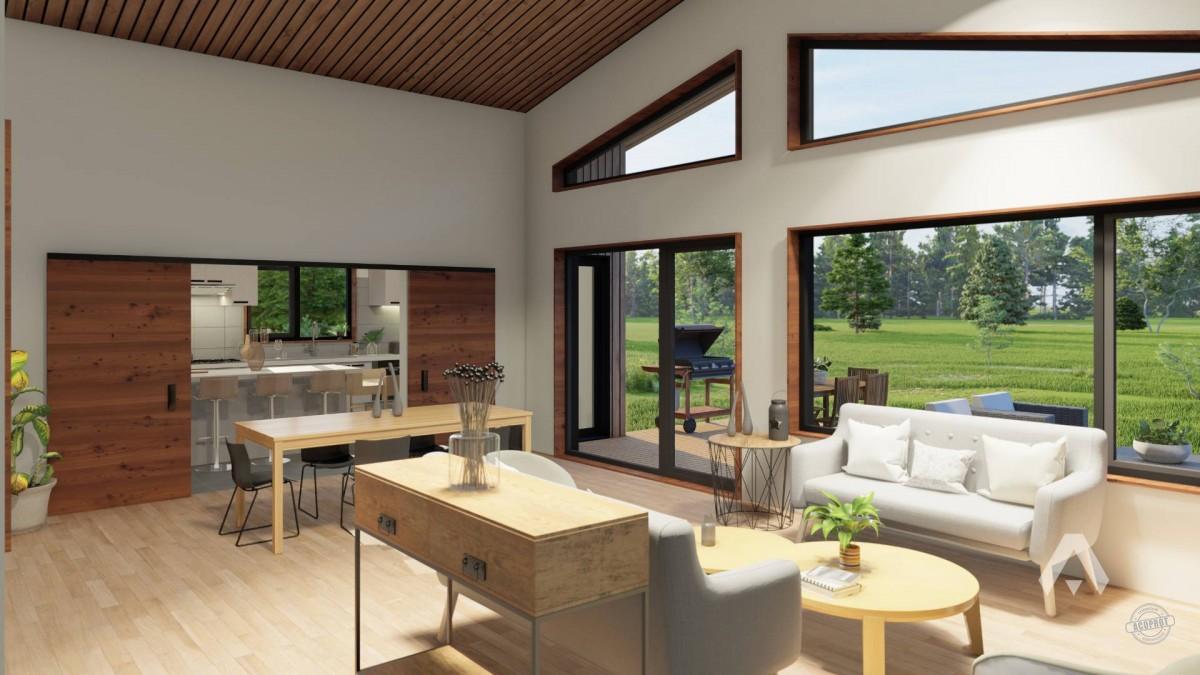 Casa en verde en venta en Pitrufquén