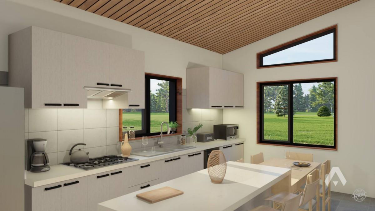 Casa en verde en venta en Pitrufquén