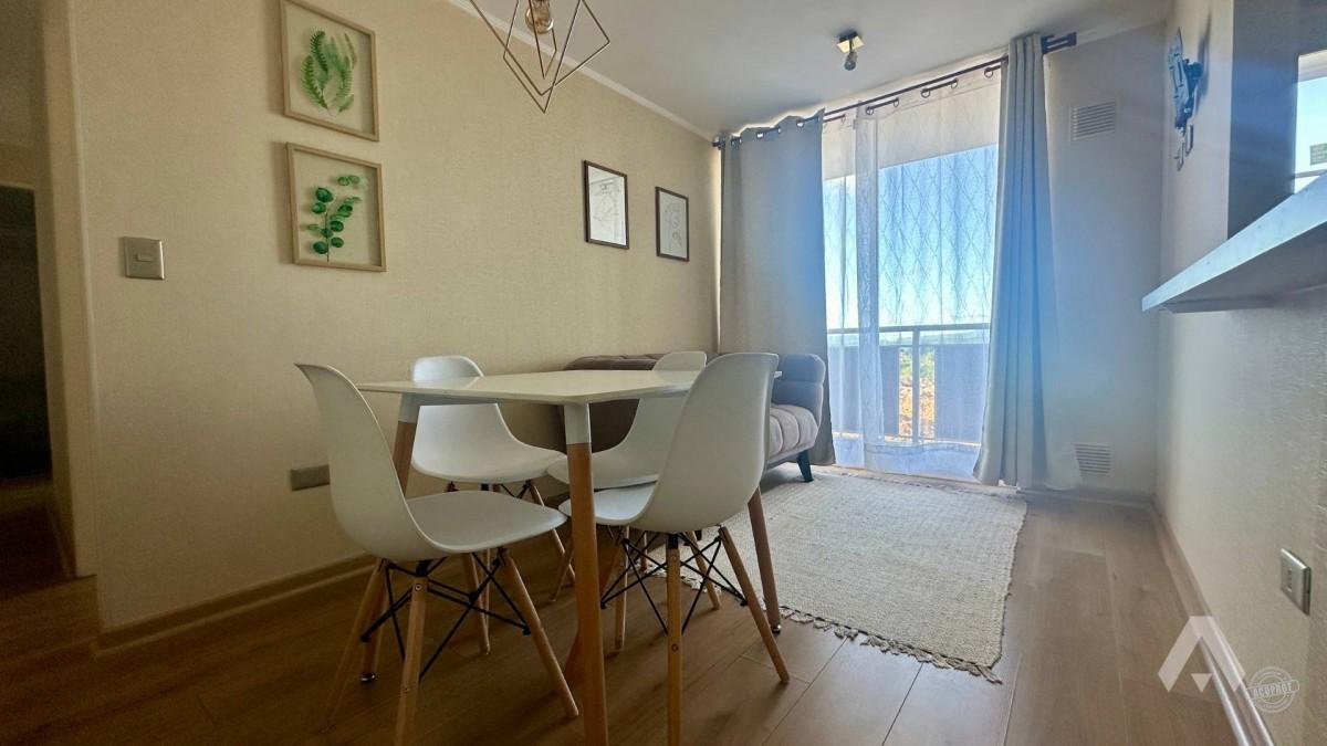 Departamento semi amoblado en arriendo en Villarrica