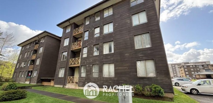 SE ARRIENDA CÓMODO DEPTO DE 2D- Condominio Jardines del Prado (Sector Norte de Temuco)