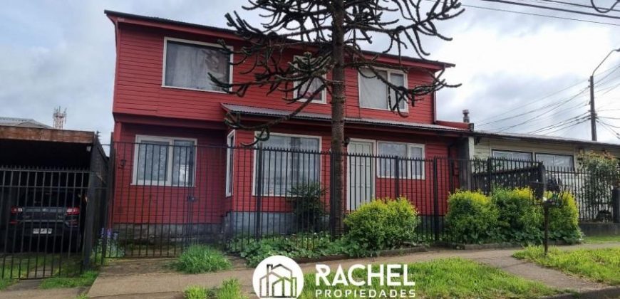 EN VENTA CASA 5 DORMITORIOS CERCANO A COLEGIO EN SECTOR CAMPOS DEPORTIVO, TEMUCO