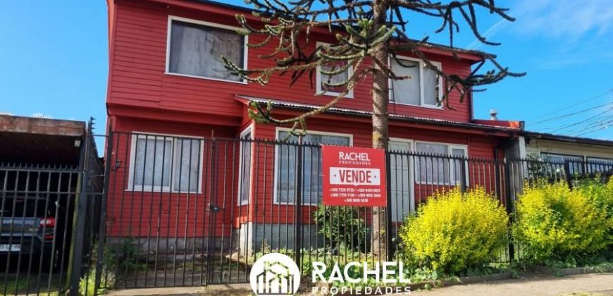 EN VENTA CASA 5 DORMITORIOS CERCANO A COLEGIO EN SECTOR CAMPOS DEPORTIVO, TEMUCO