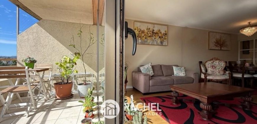 SE VENDE SOLEADO DEPTO CON 4 DORMITORIOS- Edificio Versalles, Calle Francia
