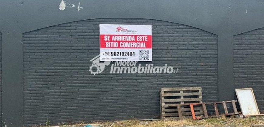 ARRENDAMOS ESTRATÉGICO SITIO COMERCIAL AMPLIO EN PADRE LAS CASAS EN SALIDA SUR DE TEMUCO