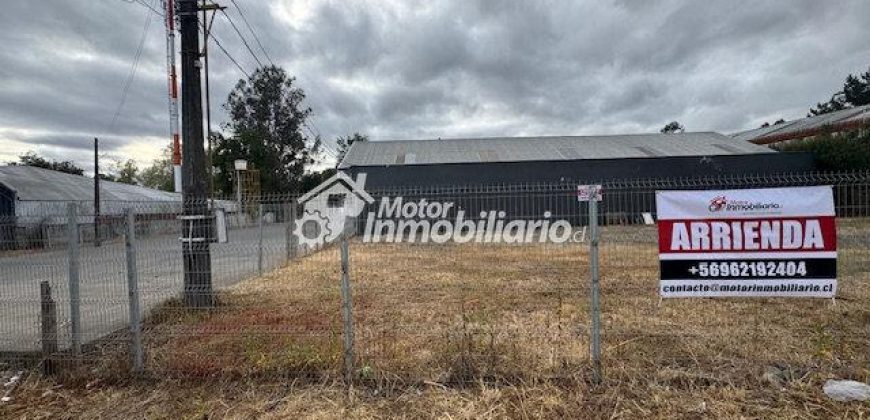 ARRENDAMOS ESTRATÉGICO SITIO COMERCIAL AMPLIO EN PADRE LAS CASAS EN SALIDA SUR DE TEMUCO