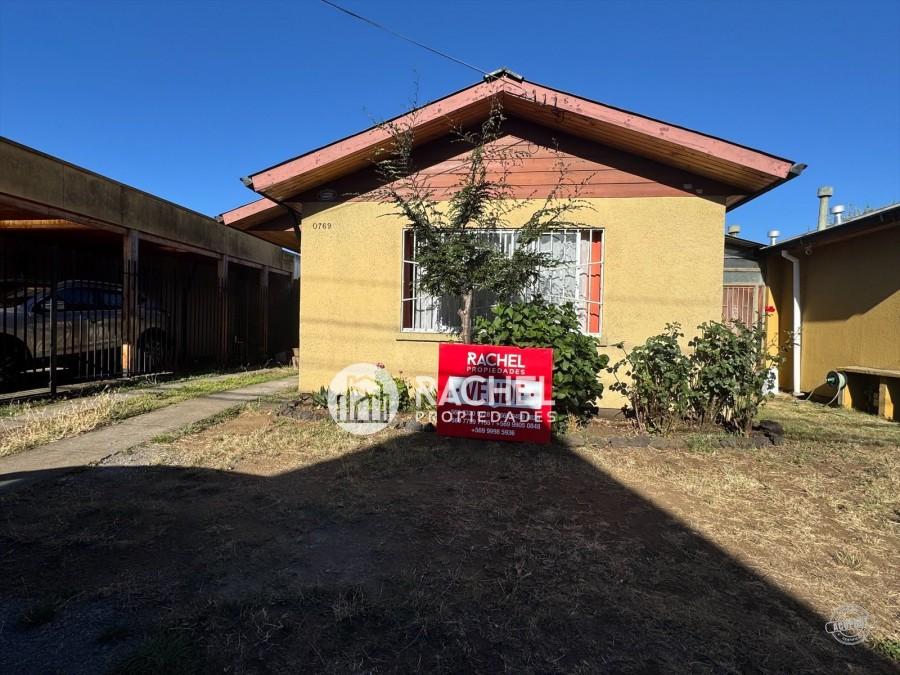 SE VENDE LINDA CASA 3 DORMITORIOS EN VILLA CASA MAQUINAS – TEMUCO