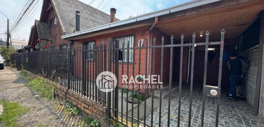 SE VENDE CASA DE UN PISO VILLA LOS RIOS – TEMUCO