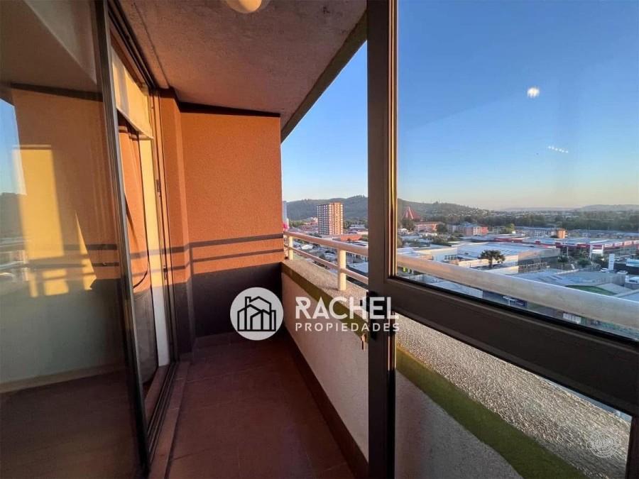 SE ARRIENDA DEPTO 2d-2b Maravillosa vista y excelente mantención en Edificio Trío Urbano- Centro de Temuco