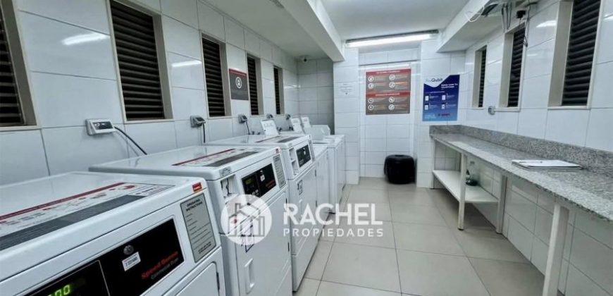 SE VENDE SOLEADO Y MODERNO DEPARTAMENTO 1D – EDIFICIO TORRE Q, SECTOR INGLATERRA