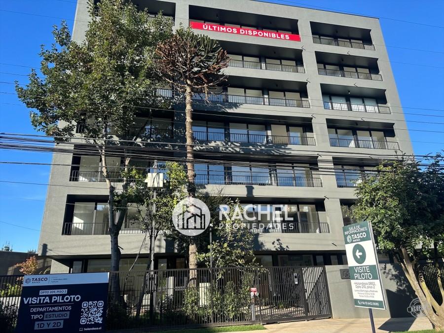 ARRIENDO ESTUDIO NUEVO SEMIAMOBLADO