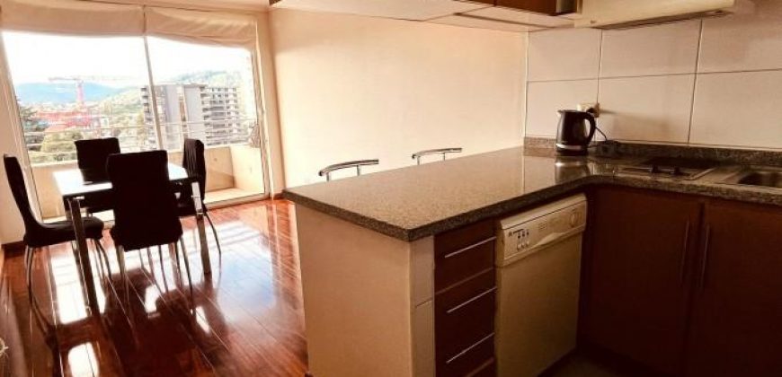Arriendo depto. Amoblado av Alemania con estacionamiento y bodega