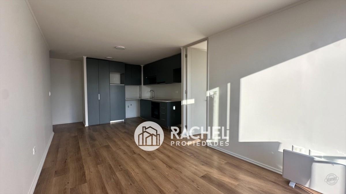 SE ARRIENDA DEPARTAMENTO NUEVO DE 1 DORMITORIO, ESTACIONAMIENTO Y BODEGA