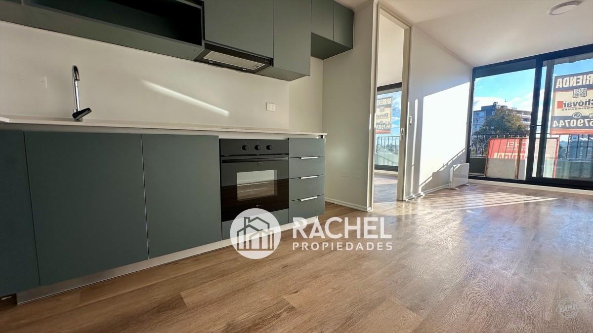 SE ARRIENDA DEPARTAMENTO NUEVO DE 1 DORMITORIO, ESTACIONAMIENTO Y BODEGA