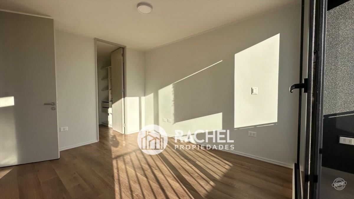 SE ARRIENDA DEPARTAMENTO NUEVO DE 1 DORMITORIO, ESTACIONAMIENTO Y BODEGA