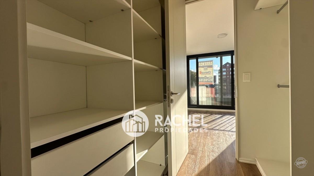SE ARRIENDA DEPARTAMENTO NUEVO DE 1 DORMITORIO, ESTACIONAMIENTO Y BODEGA