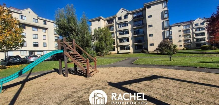 EN VENTA DEPARTAMENTO DE 3 DORMITORIOS CONDOMINIO ALTOS DE APOQUINDO, TEMUCO