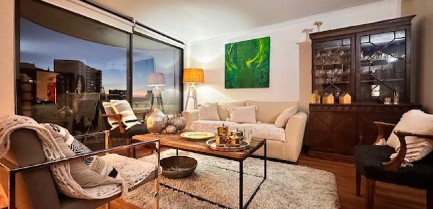SE ARRIENDA GRAN DEPARTAMENTO DE 4 DORMITORIOS, 3 BAÑOS, 2 ESTACIONAMIENTOS Y 1 BODEGA EN TEMUCO, A PASOS DE CLÍNICAS Y CENTROS COMERCIALES