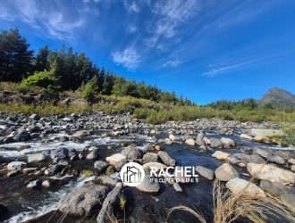 EN VENTA 2 TERRENOS DE 1,53 HECTAREAS CAMINO PUCON-CABURGUA con Orilla de Río sector Cerduo – Pucón