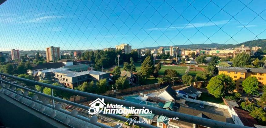 SE ARRIENDA DEPARTAMETO DE 3 DORMITORIOS A PASOS DEL COLEGIO ALEMAN Y CLINICA ALEMANA TEMUCO