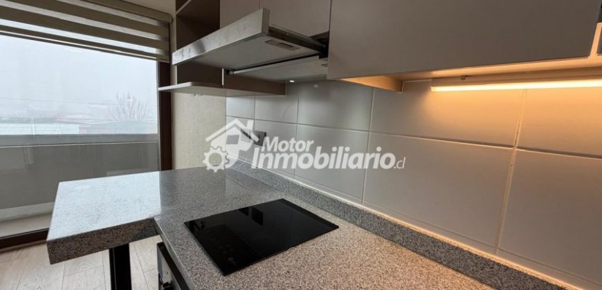 SE ARRIENDA LUMINOSO DEPARTAMENTO ESTUDIO A PASOS DE AVENIDA ALEMANIA, UNIVERSIDADES, CENTROS MÉDICOS Y COMERCIO