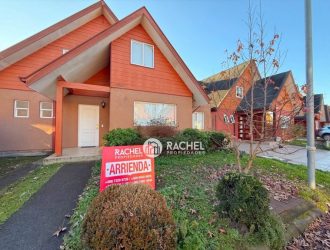 SE ARRIENDA IMPECABLE CASA CON QUINCHO – Sector Los Conquistadores