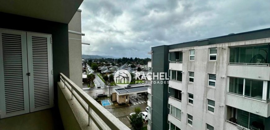 ARRIENDO DEPARTAMENTO CONDOMINIO PARQUE OLIMPIA 2 DORMITORIOS CON ESTACIONAMIENTO