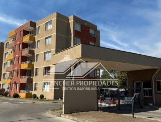 ARRIENDA DEPARTAMENTO AMOBLADO 2 DORMITORIOS + ESTACIONAMIENTO CONDOMINIO PARQUE DURAND