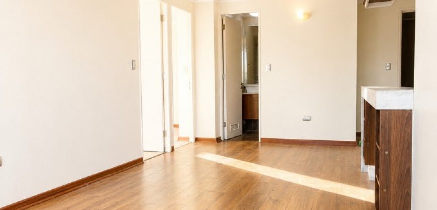 SE ARRIENDA DEPARTAMENTO 2 DORMITORIOS + ESTACIONAMIENTO Y BODEGA EDIFICIO BORDEPLAZA