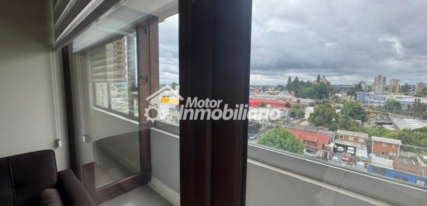 ARRENDAMOS DEPARTAMENTO AMOBLADO CON ESTACIONAMIENTO EDIFICIO CENTRO BELLO 2 TEMUCO CENTRO