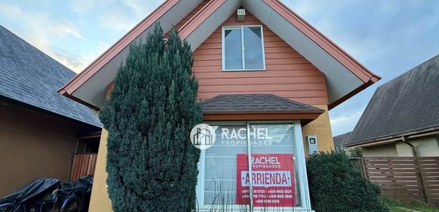 SE ARRIENDA CASA EN BARRIO LOS CONQUISTADORES – SECTOR PONIENTE DE TEMUCO