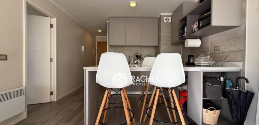 SE ARRIENDA SOLEADO DEPARTAMENTO 1d-1b Edificio Espacio Zurich – Temuco