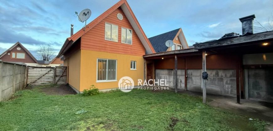 SE ARRIENDA CASA EN BARRIO LOS CONQUISTADORES – SECTOR PONIENTE DE TEMUCO