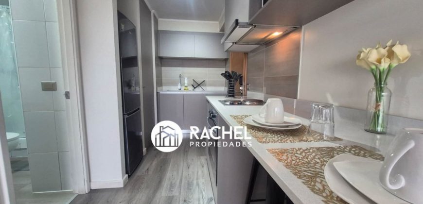 SE ARRIENDA HERMOSO DEPARTAMENTO AMOBLADO Y TOTALMENTE EQUIPADO – EDIFICIO ZURICH – TEMUCO