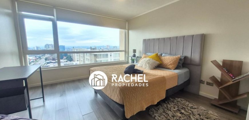 SE ARRIENDA HERMOSO DEPARTAMENTO AMOBLADO Y TOTALMENTE EQUIPADO – EDIFICIO ZURICH – TEMUCO