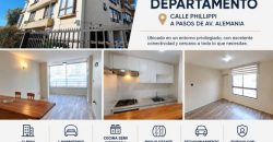 Departamento en arriendo en calle Phillippi a pasos de Av Alemania