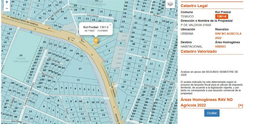 Arriendo Terreno en Pedro de Valdivia – Alto Flujo y Visibilidad