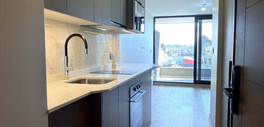 ARRIENDA DEPARTAMENTO ESTUDIO + ESTACIONAMIENTO EDIFICIO TERRASSA AVENIDA ALEMANIA
