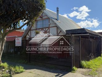 EN VENTA AMPLIA CASA ESQUINA LAS TRANQUERAS VILLA GANADEROS TEMUCO