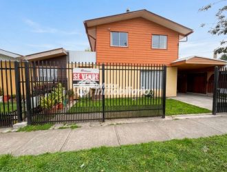 VENDEMOS GRAN CASA DE 5 DORMITORIOS Y 2 BAÑOS EN VILLA SAN PATRICIO BARRIO CONSOLIDADO EN LA CIUDAD DE TEMUCO