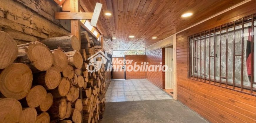 VENDEMOS GRAN CASA DE 5 DORMITORIOS Y 2 BAÑOS EN VILLA SAN PATRICIO BARRIO CONSOLIDADO EN LA CIUDAD DE TEMUCO