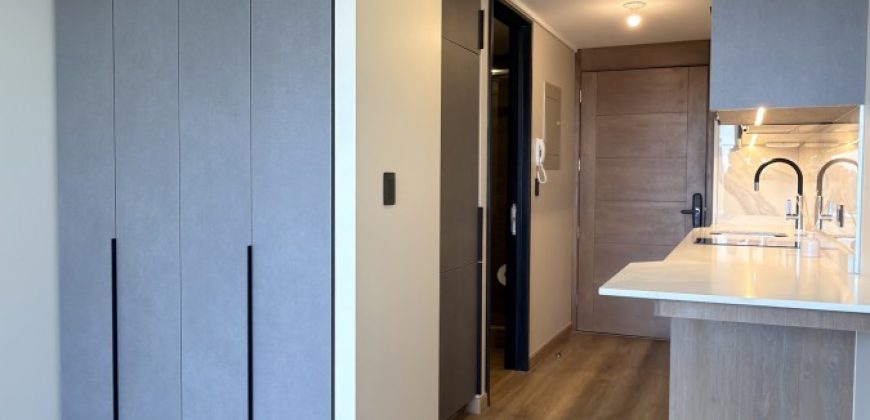 ARRIENDA DEPARTAMENTO ESTUDIO + ESTACIONAMIENTO EDIFICIO TERRASSA AVENIDA ALEMANIA