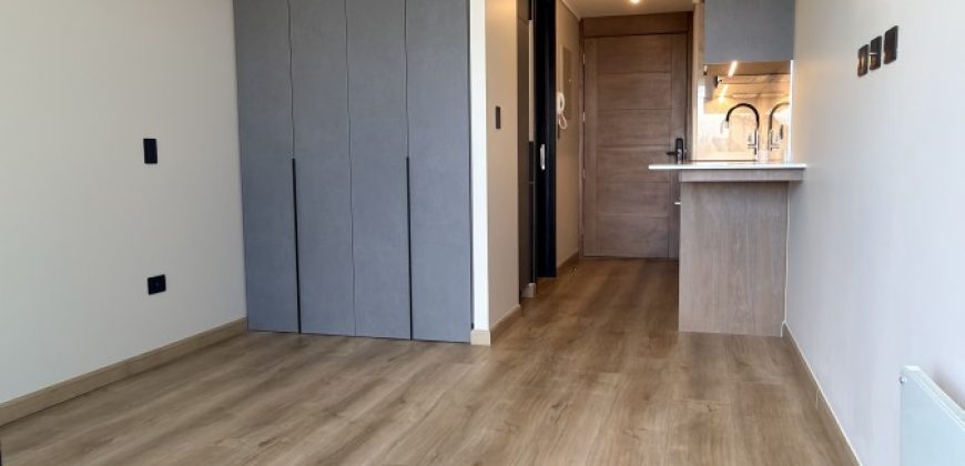 ARRIENDA DEPARTAMENTO ESTUDIO + ESTACIONAMIENTO EDIFICIO TERRASSA AVENIDA ALEMANIA