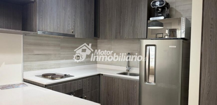 ARRENDAMOS DEPARTAMENTO COMPLETAMENTE AMOBLADO DE 1 DORMITORIO CON ESTACIONAMIENTO Y BODEGA EN LA CIUDAD DE TEMUCO