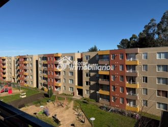 ARRENDAMOS LUMINOSO DEPARTAMENTO DE 2 DORMITORIOS EN CONDOMINIO PARQUE DURAND FUNDO DEL CARMEN CIUDAD DE TEMUCO